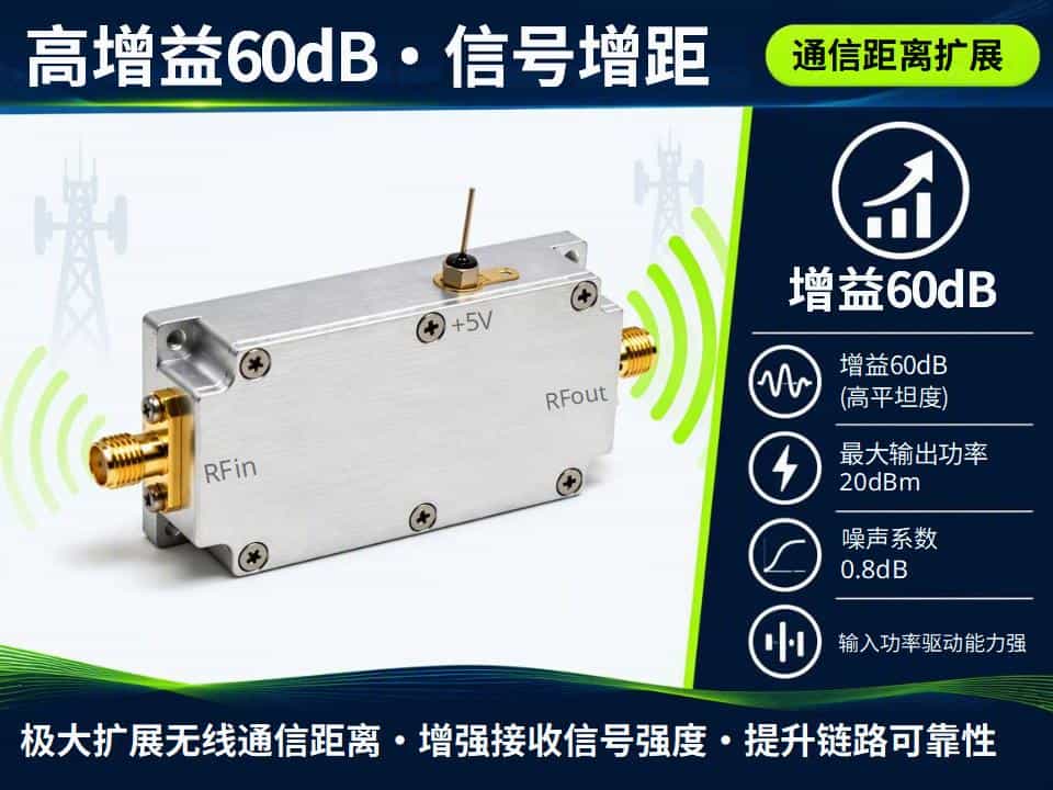 低噪声高增益射频放大器-10张商品介绍图(午夜蓝青柠绿风350x270)_03.jpg